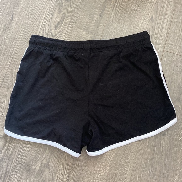 Black and white stretch dolphin shorts. Brand new! - Picture 2 of 3